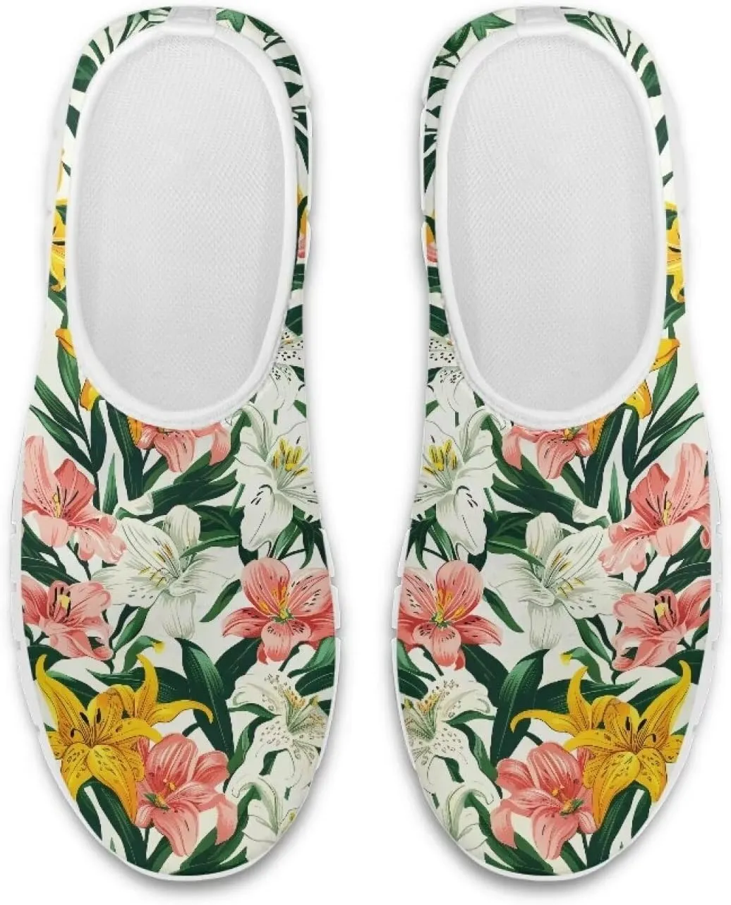 Shoes for Women Slip On Soft Cushioning Size 5.5-11.5 White