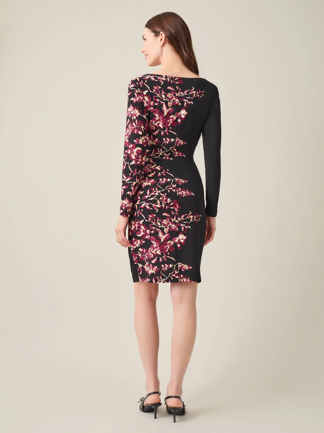 Side Pleat Dress, Everyday Knit