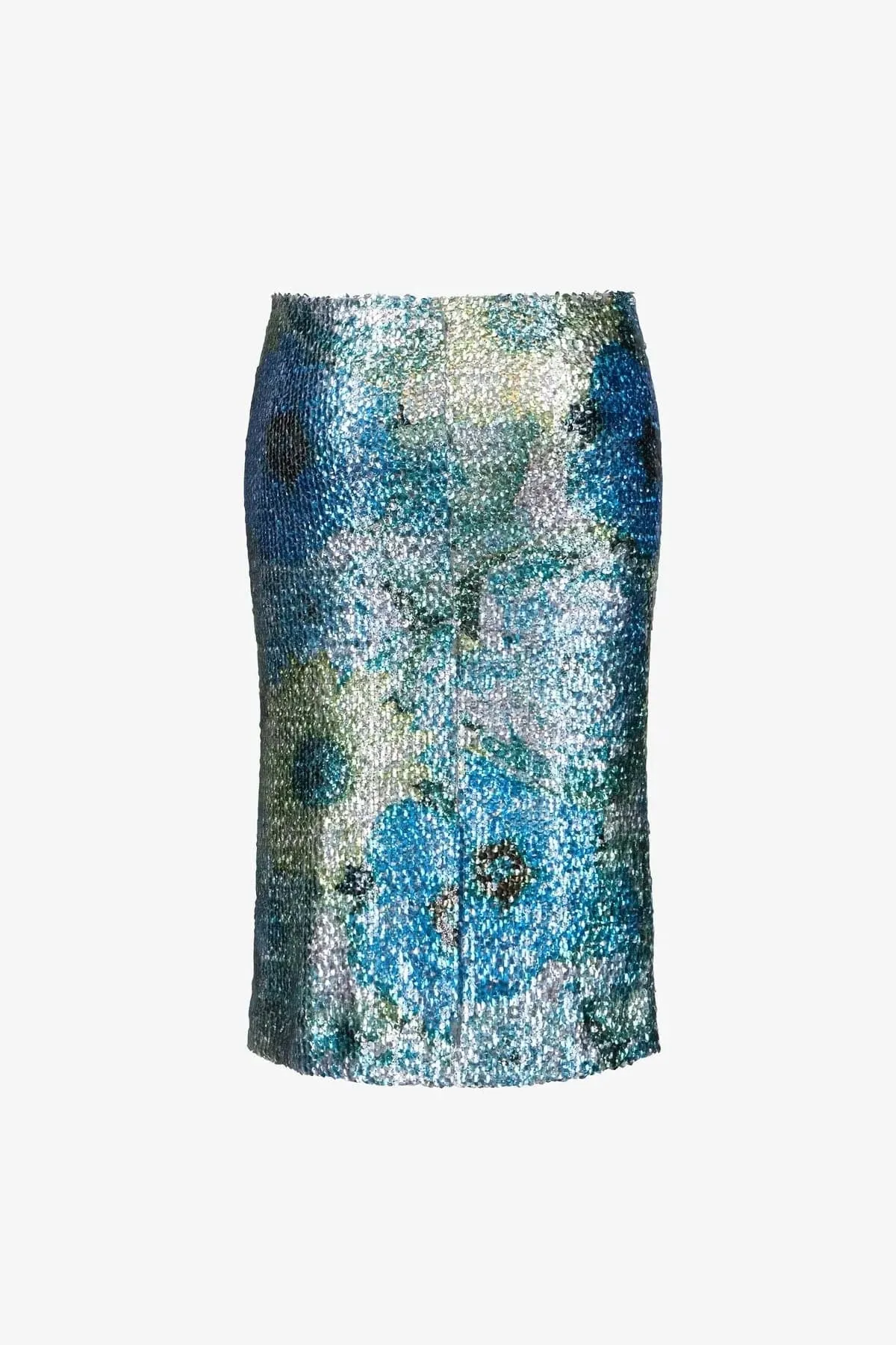 Silver Dew Sequin Skirt
