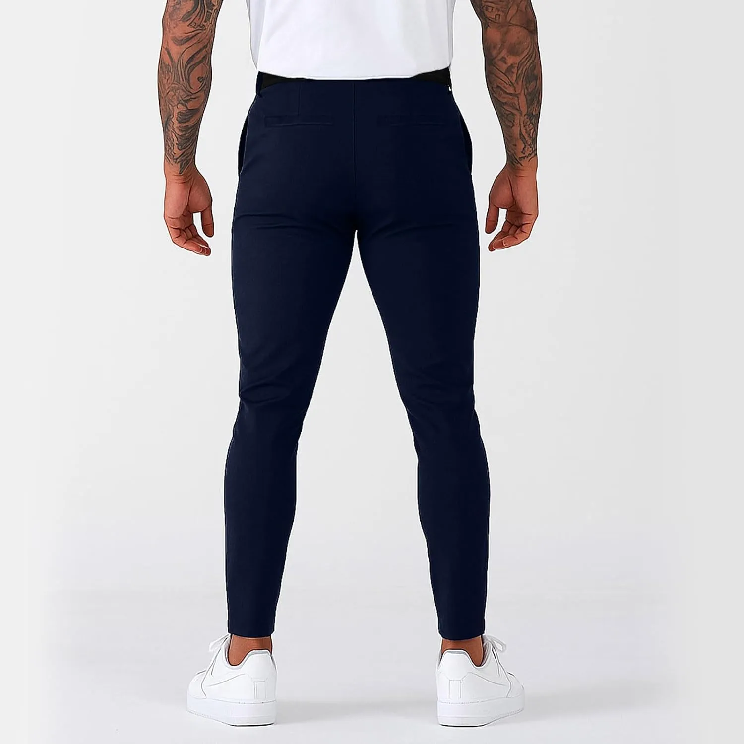 Slacks for Men Business Casual Stretch Golf Pants Slim Fit Lightweight Trousers Work Dress Pants with Pockets 2025