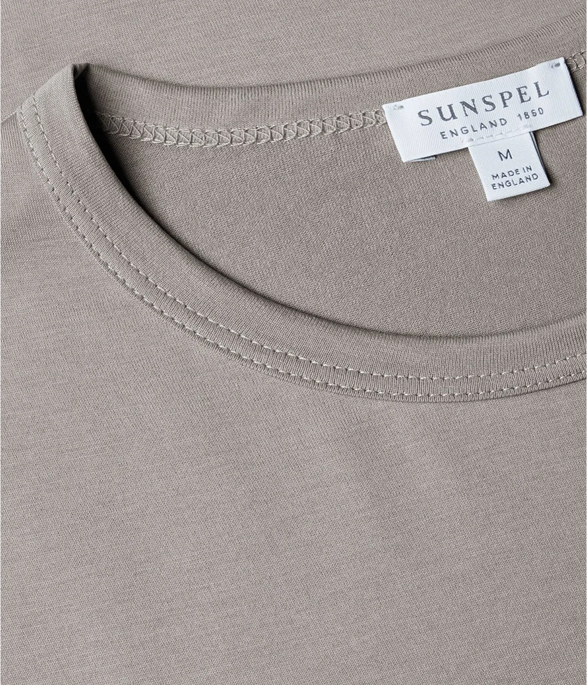 SS Crew Neck T-Shirt in Pewter