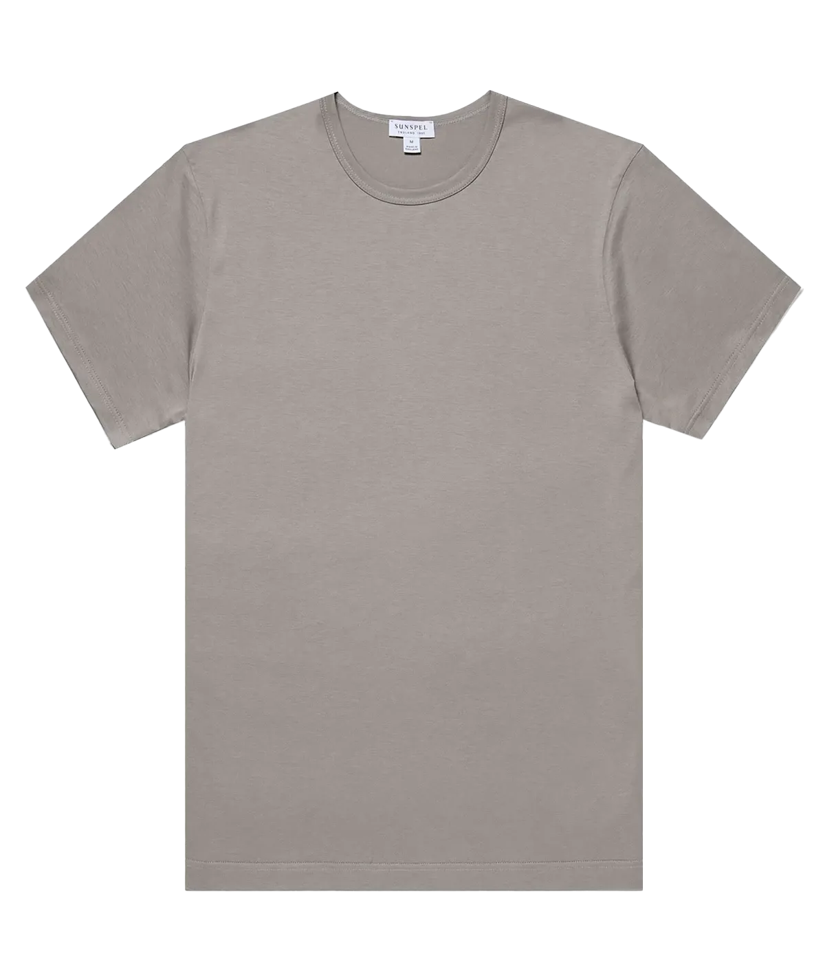 SS Crew Neck T-Shirt in Pewter