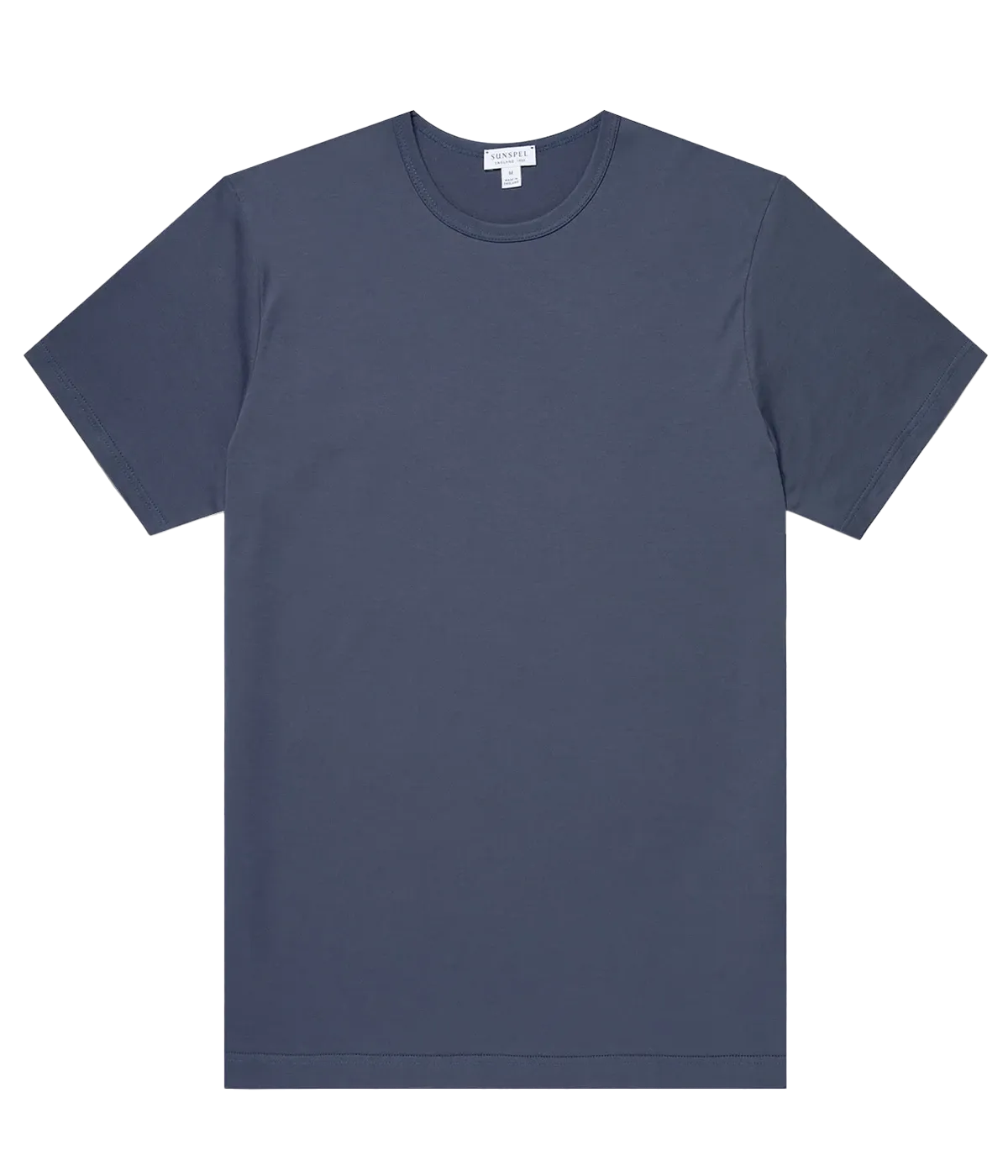 SS Crew Neck T-Shirt in Slate Blue