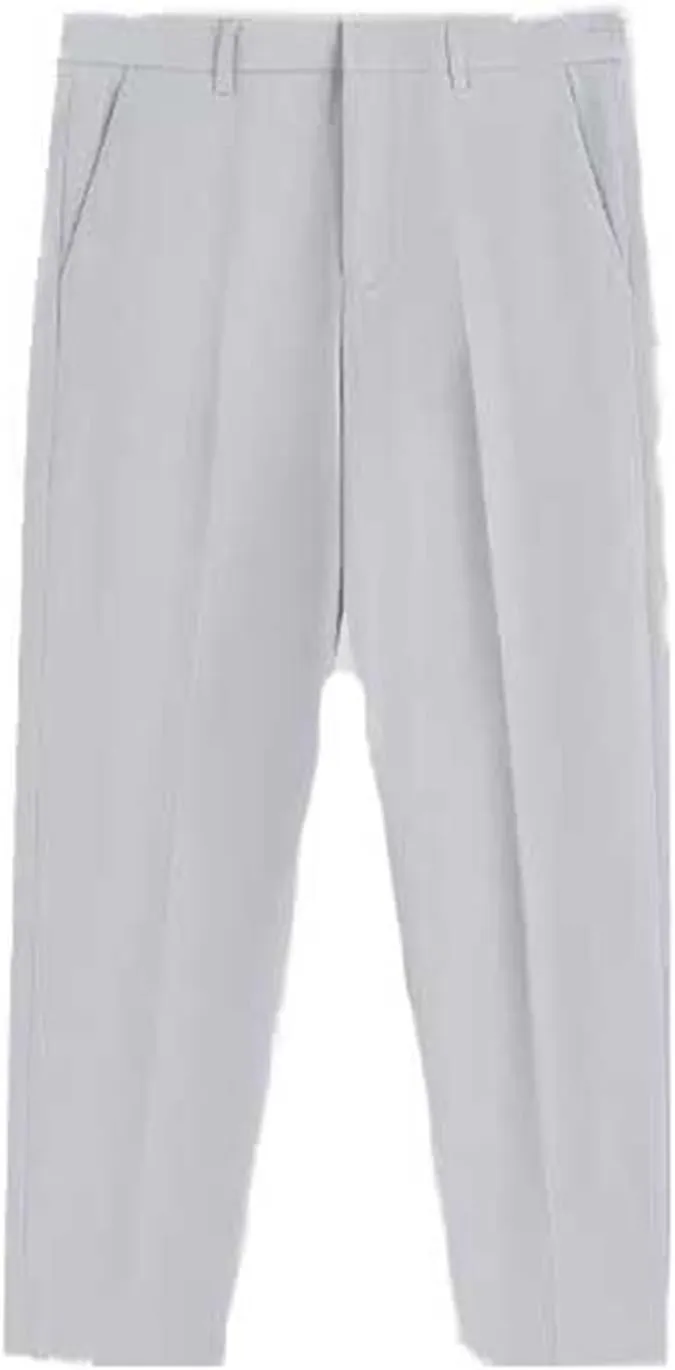 Suit Pants for Men's Fashion Business Work Dress Pants Slim Fit Skinny Lightweight Slacks Suit Trousers
