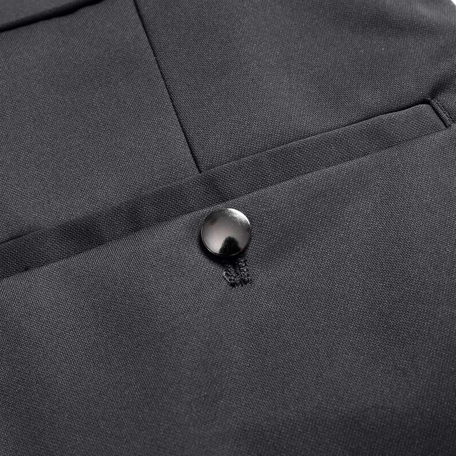 Suit Pants for Men's,Fashion Slim Fit Dress Pants Classic Dress Trousers Expandable Waist Formal Suit Trousers