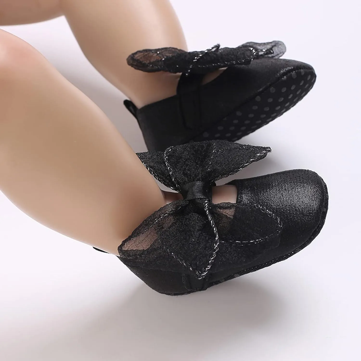 Summer Children Infant Toddler Shoes Girls Sports Flat Bottom Round Toe Ribbon Bow Hook Loop Size 4 Infant Girl Shoes