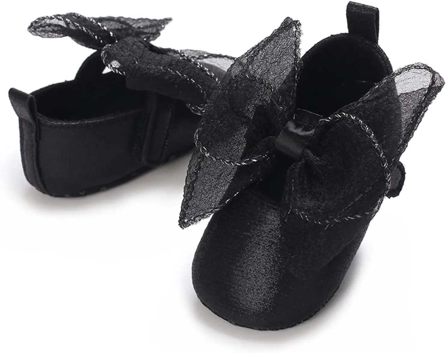 Summer Children Infant Toddler Shoes Girls Sports Flat Bottom Round Toe Ribbon Bow Hook Loop Size 4 Infant Girl Shoes