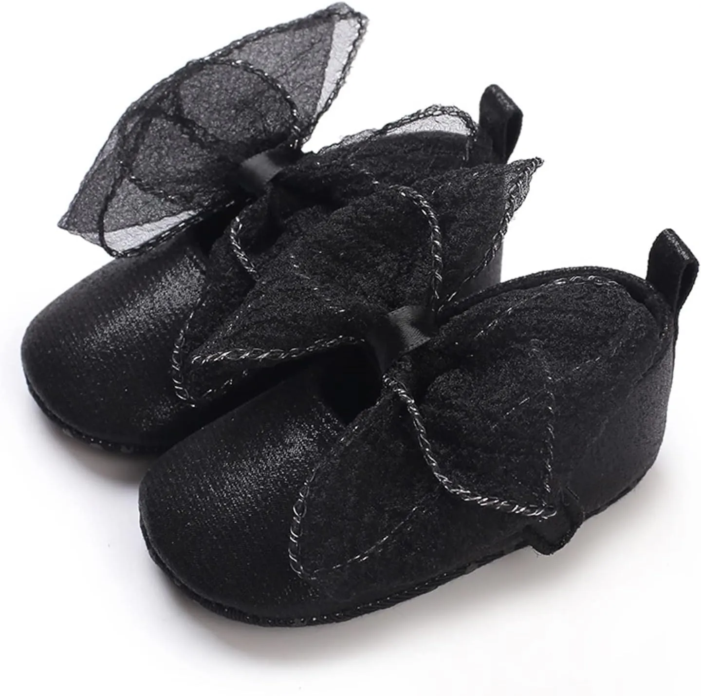 Summer Children Infant Toddler Shoes Girls Sports Flat Bottom Round Toe Ribbon Bow Hook Loop Size 4 Infant Girl Shoes