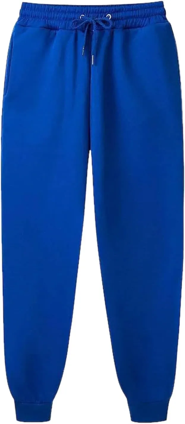 Sweatpants for Tall Women Drawstring High Waist Lounge Jogger Pants Solid Color Baggy Lightweight Comfy Trousers with Pocket