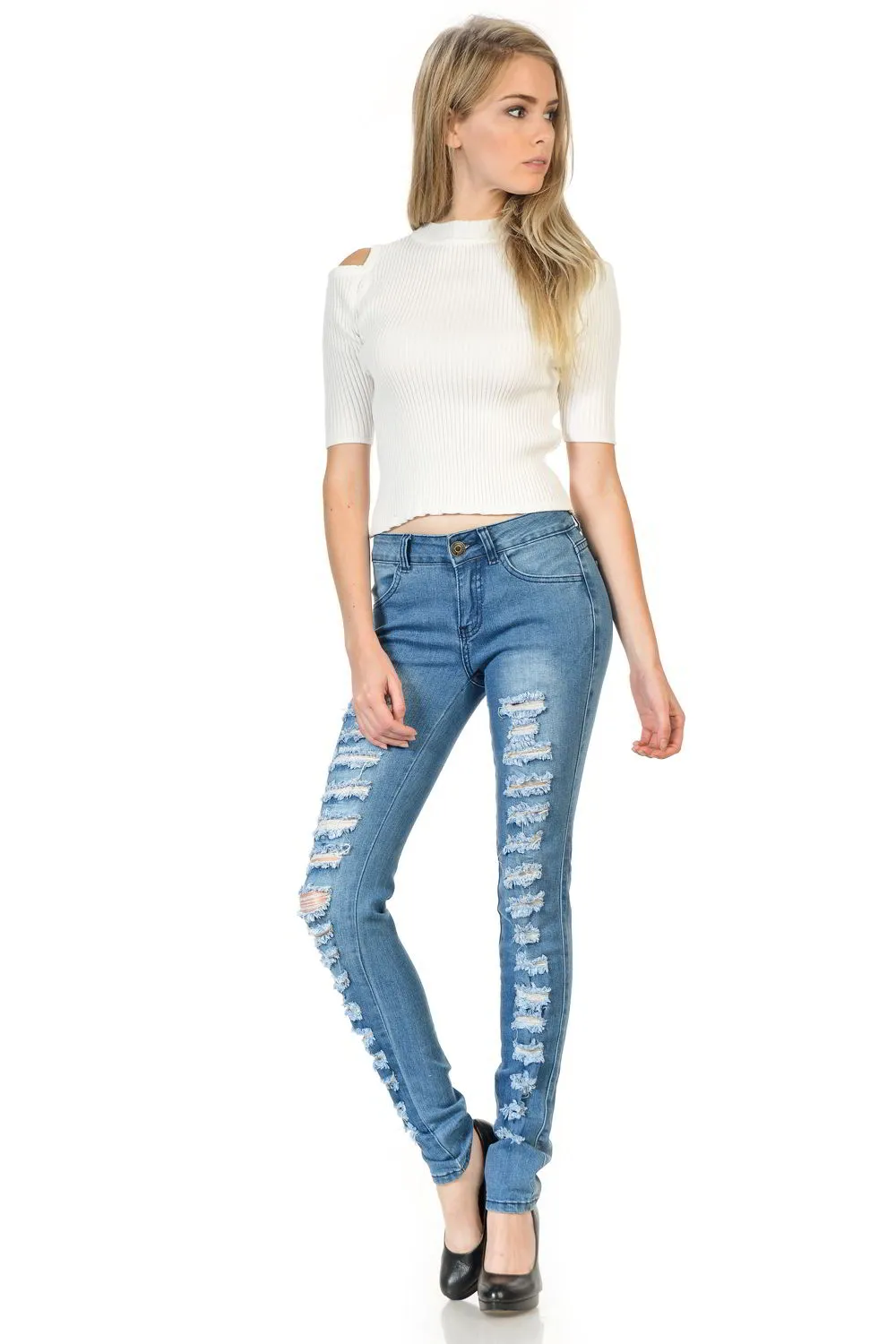 Sweet Look Premium Edition Women's Jeans - Push Up - Style N1143-R