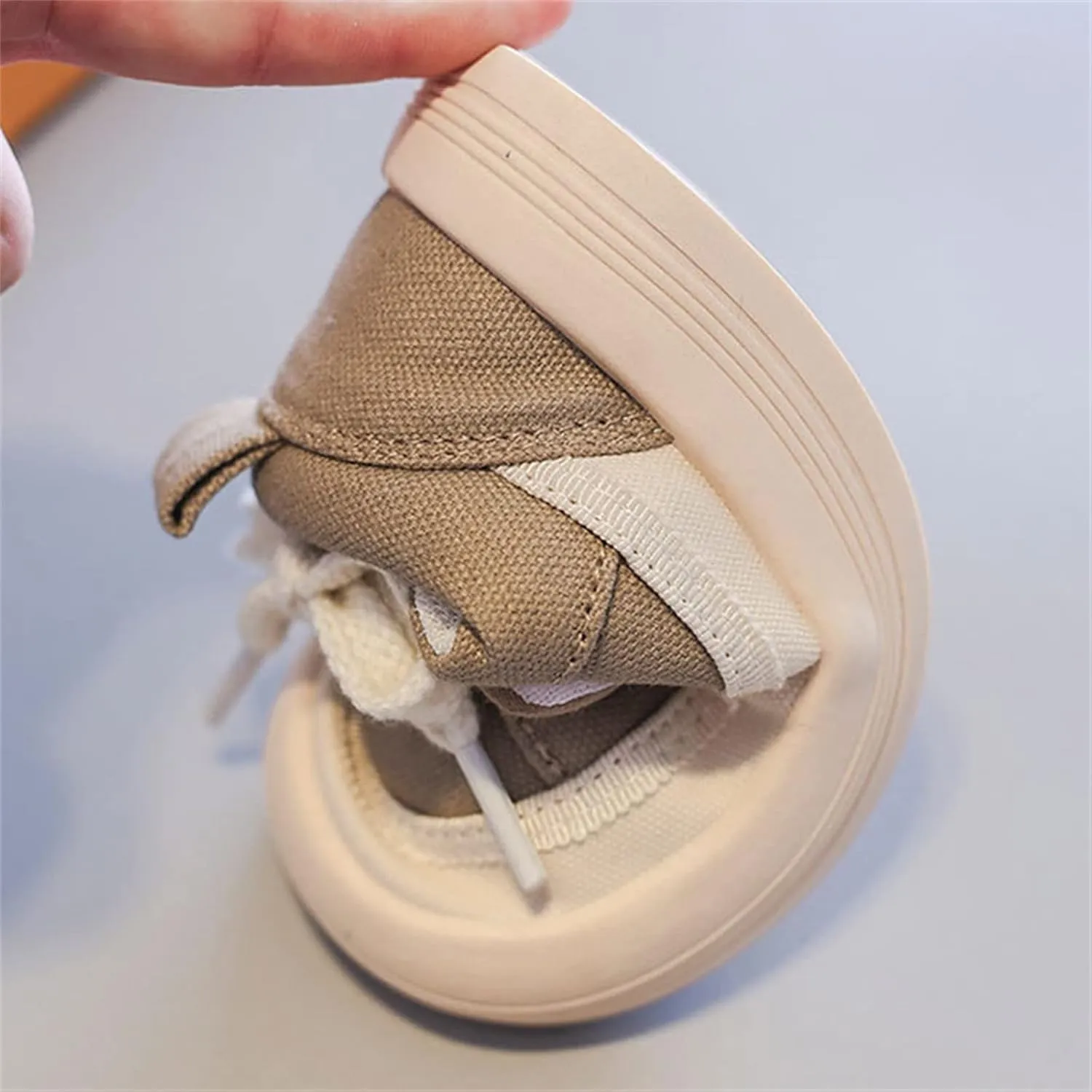 Toddler Boy and Girl's Slip On Sneakers Toddler Sneakers Little Kid Big Kid Shoes Canvas Sneaker X Level Prospect