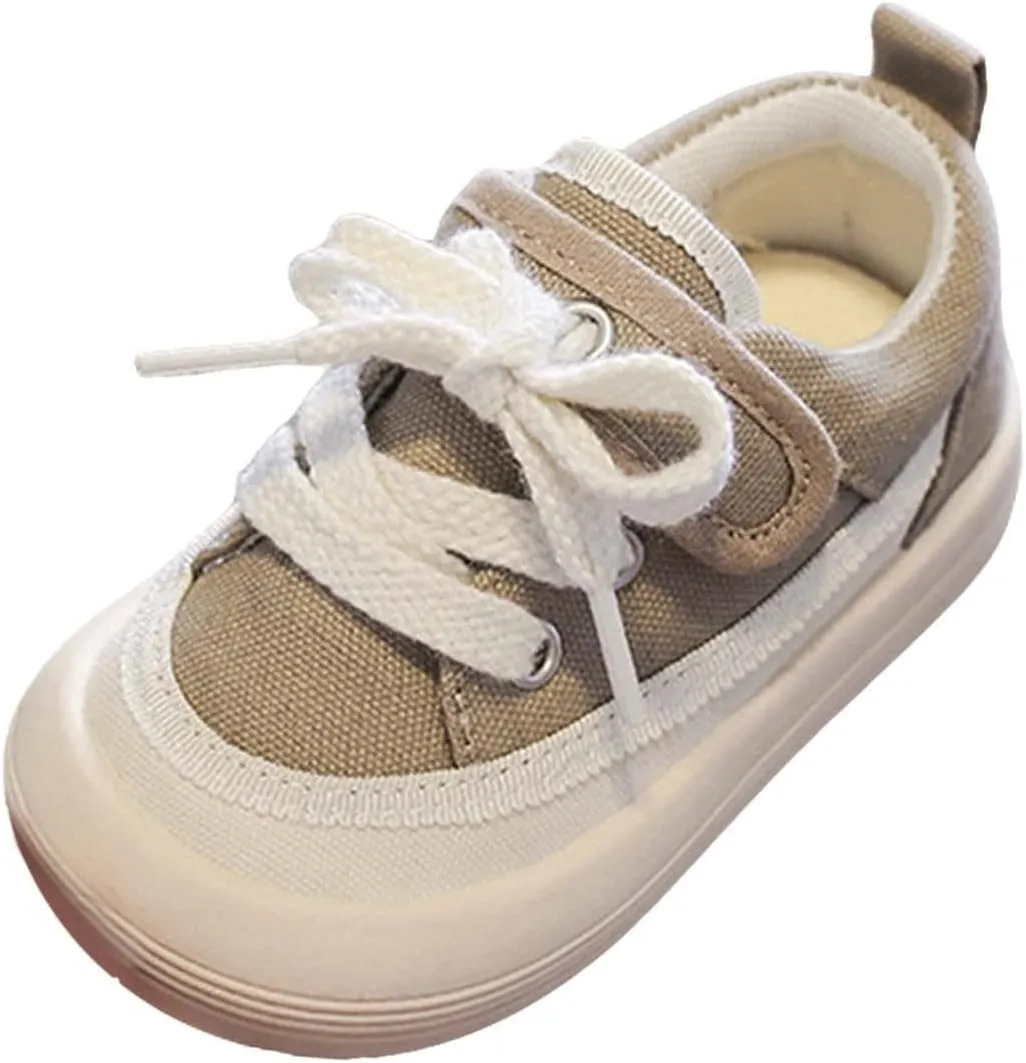 Toddler Boy and Girl's Slip On Sneakers Toddler Sneakers Little Kid Big Kid Shoes Canvas Sneaker X Level Prospect