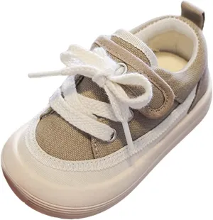 Toddler Boy and Girl's Slip On Sneakers Toddler Sneakers Little Kid Big Kid Shoes Canvas Sneaker X Level Prospect