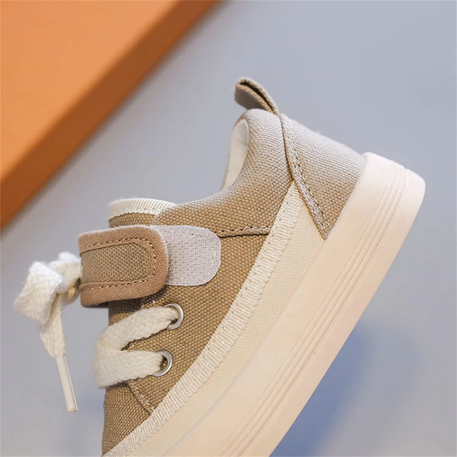 Toddler Boy and Girl's Slip On Sneakers Toddler Sneakers Little Kid Big Kid Shoes Canvas Sneaker X Level Prospect