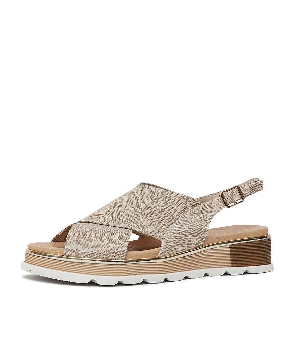 Ulrika Taupe Lizard