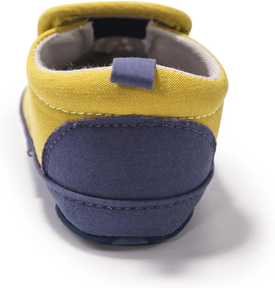 Unisex Baby Soft Sole Canvas Sneakers, Sport Newborn Infant First Walkers Shoes