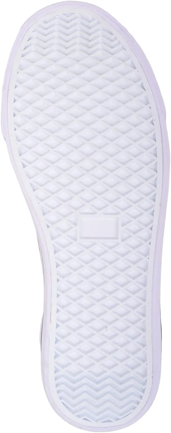 Unisex Kids Childrens Slip On Touch and Close Canvas Casual Pumps Shoes Trainers