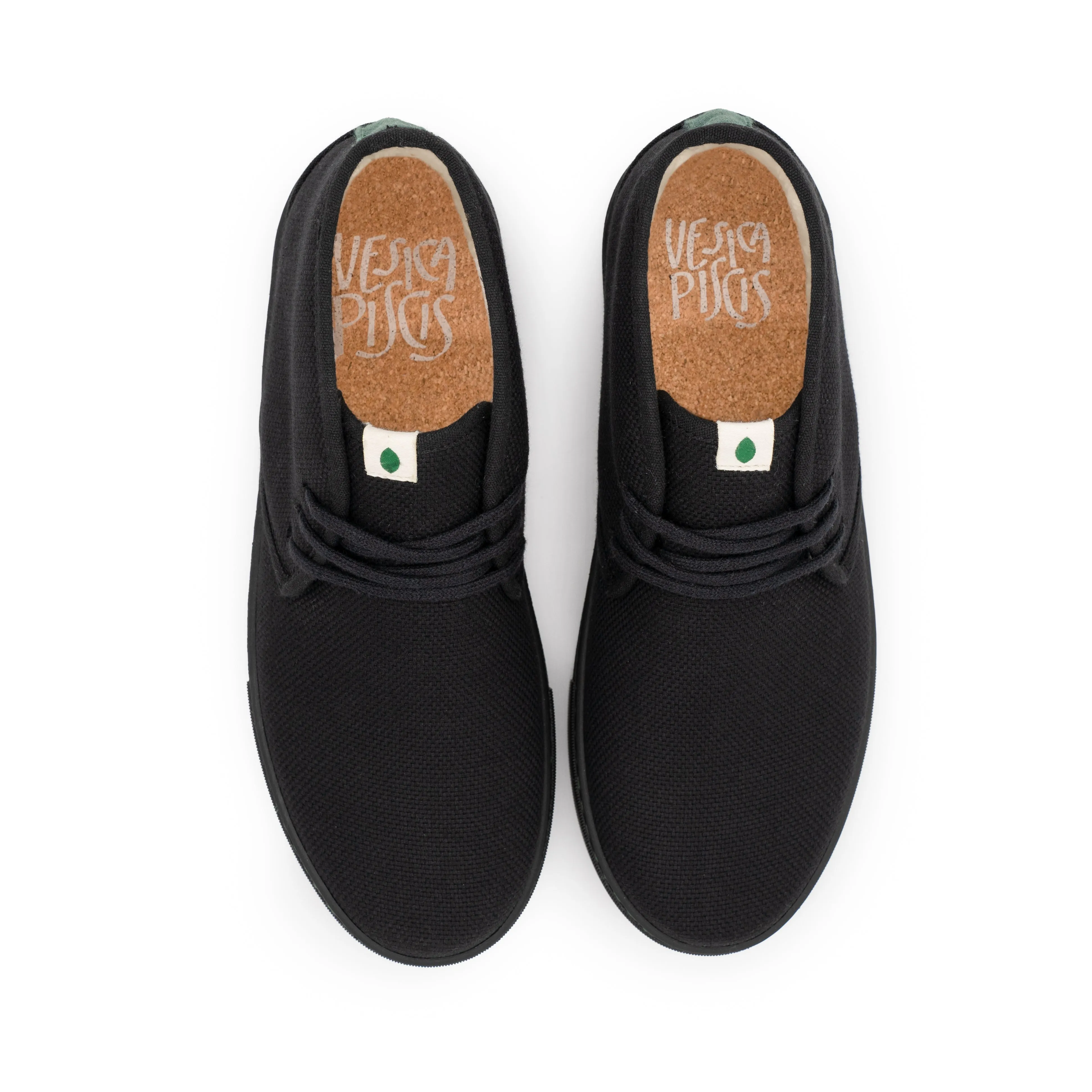 Vegan bootie black PYT016