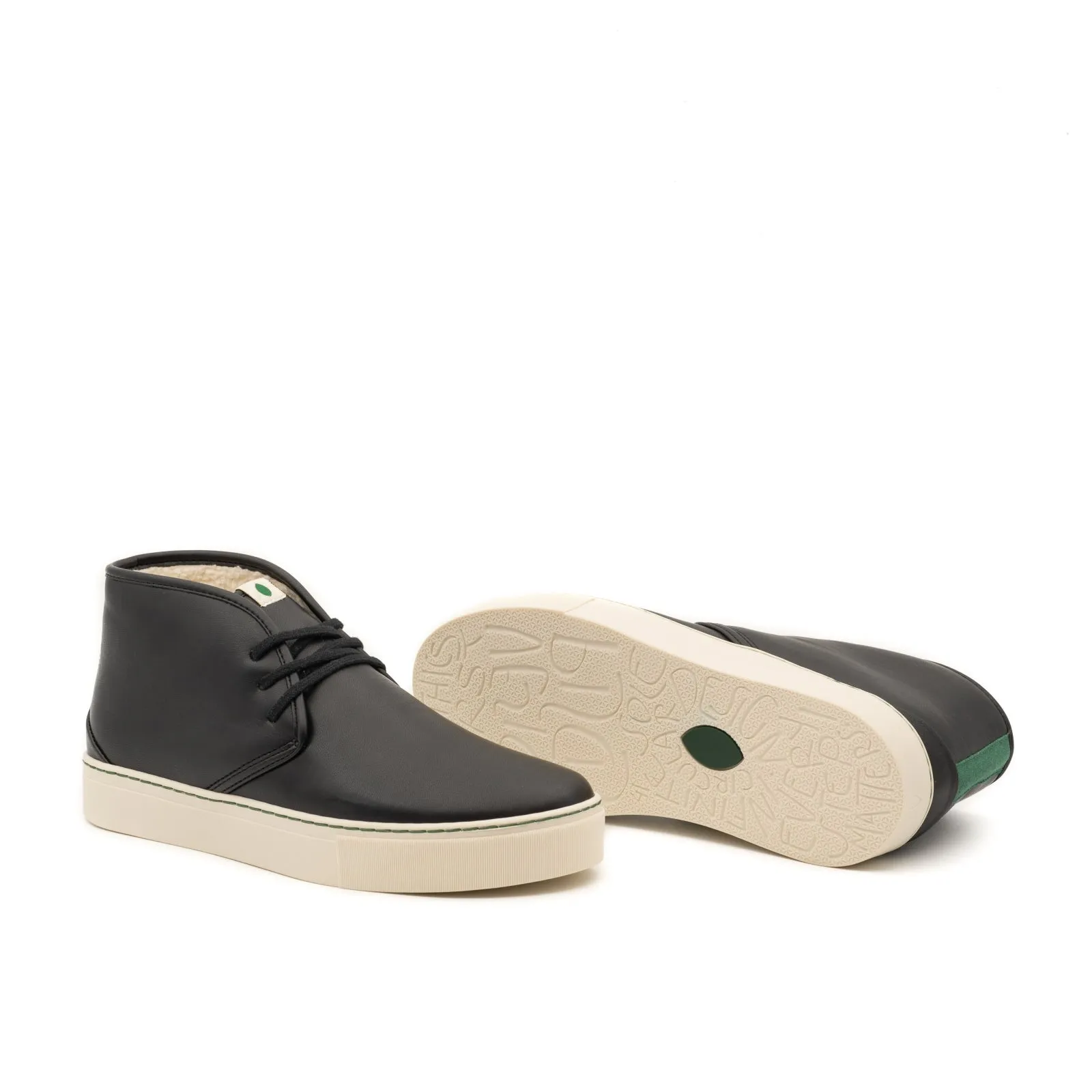 Vegan winter bootie black corn PYT021