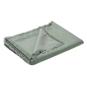Vintage Design Gypsy Linen Cotton Green Table Runner
