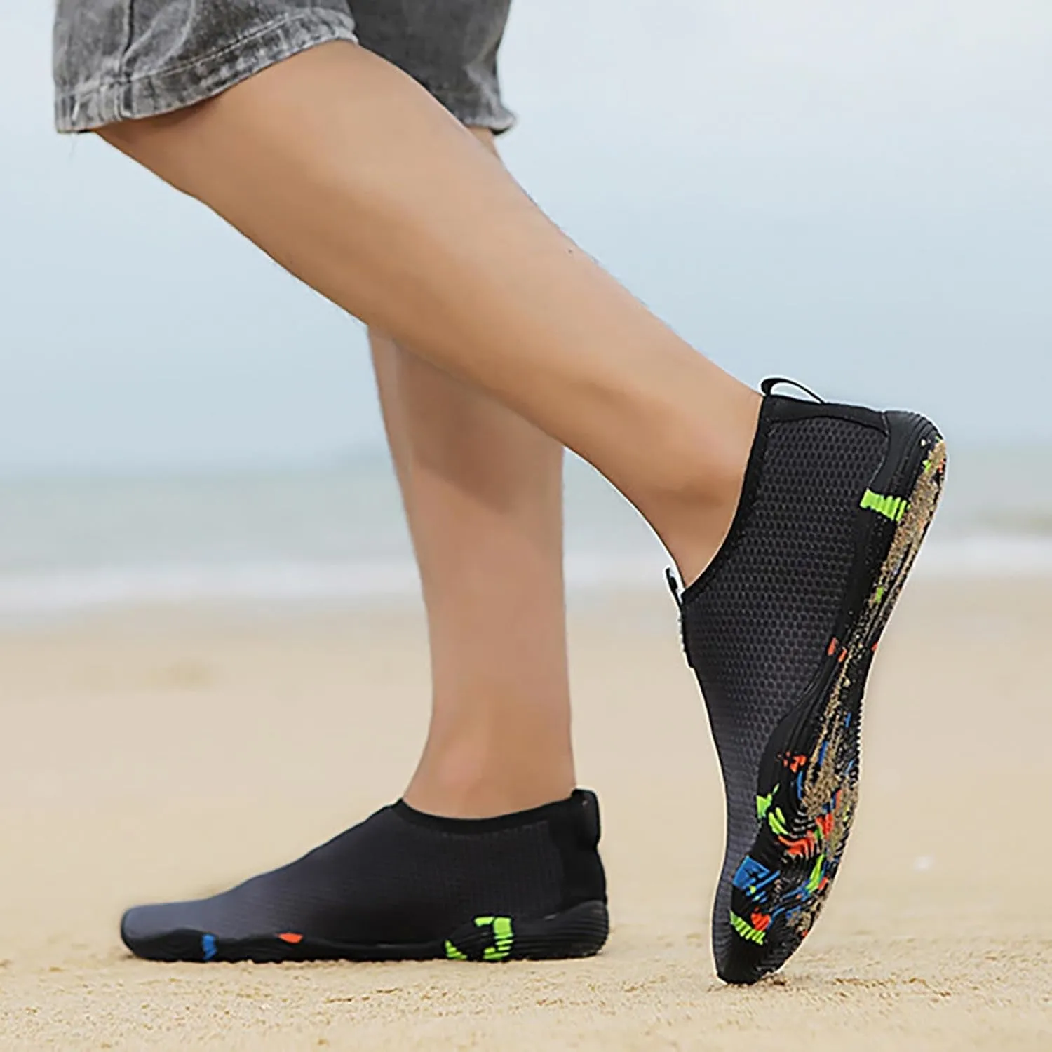 Water Shoes Mens Womens Quick Dry Barefoot Aqua Socks Beach Swim Pool Surf Hiking Kayaking Yoga Outdoor Sports Non Slip Shoes