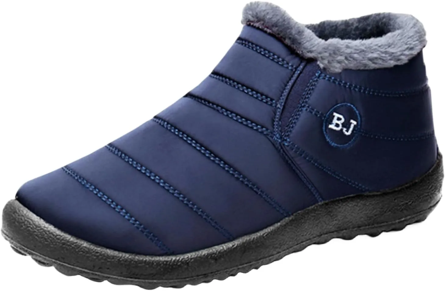 Woman Snow Boots Winter Shoes Non Slip Waterproof Warm Boot Ankle Comfortable Walking Going Out Outdoor Flat Booties