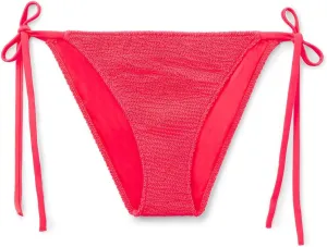 Woman's String Swimsuit Bottoms Crinkle Waves