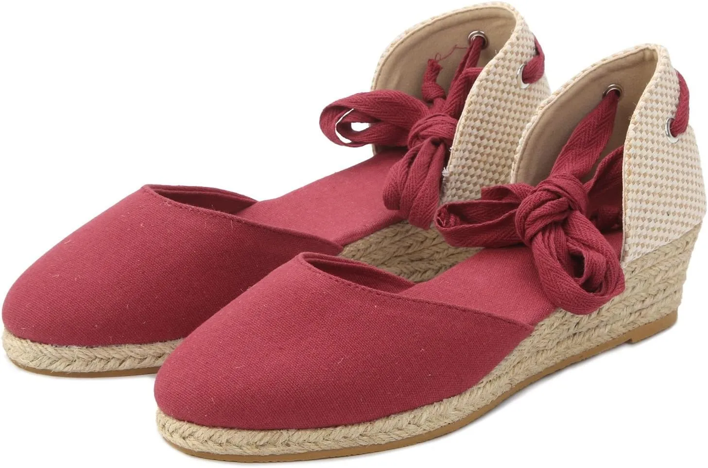 Women Shoes Fashionable Wedge Strappy Sandals Classic Strappy Thick Heel Sandals Summer Shoes