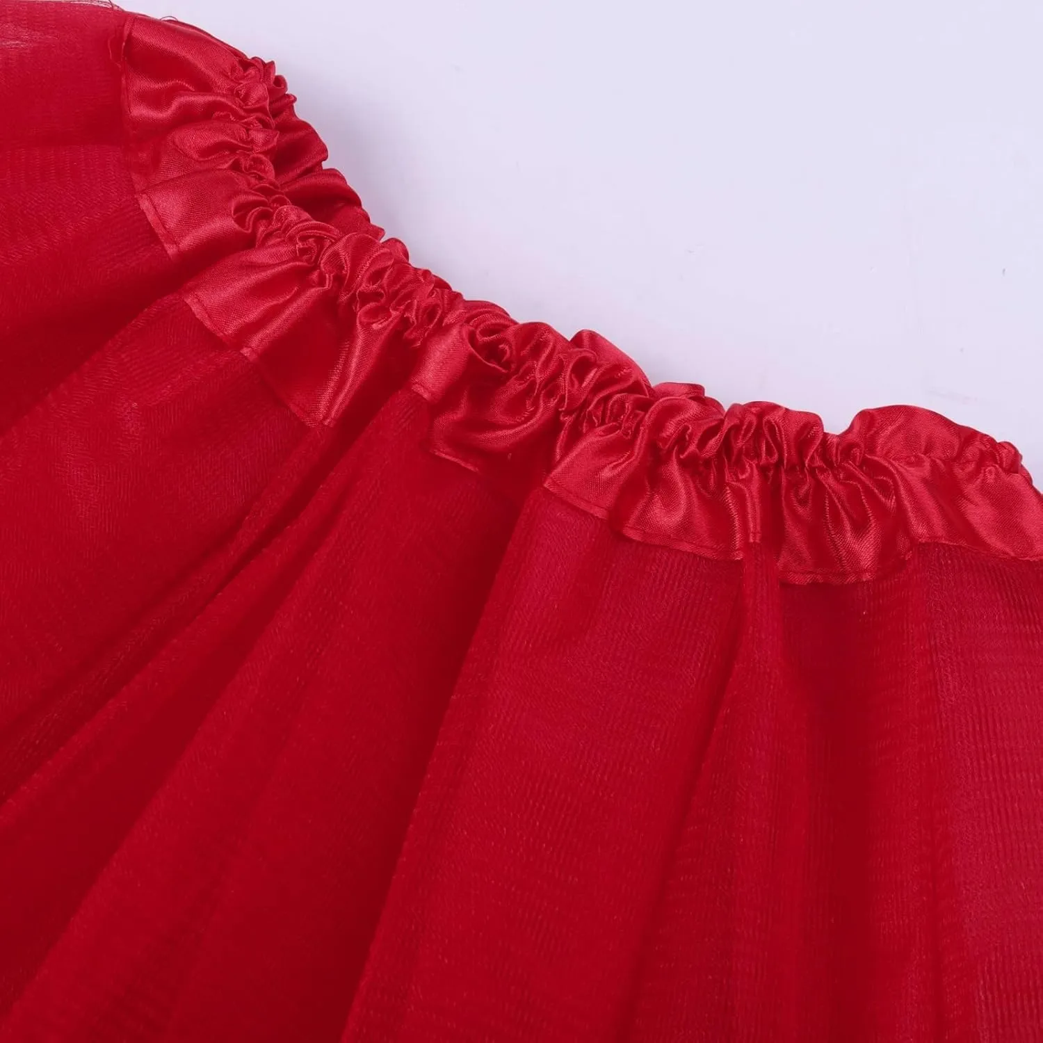 Women's A-Line High Waisted Midi Skirt Women's Candy Color Multicolor Skirts Tulle Skirt A-line Pleated Princess