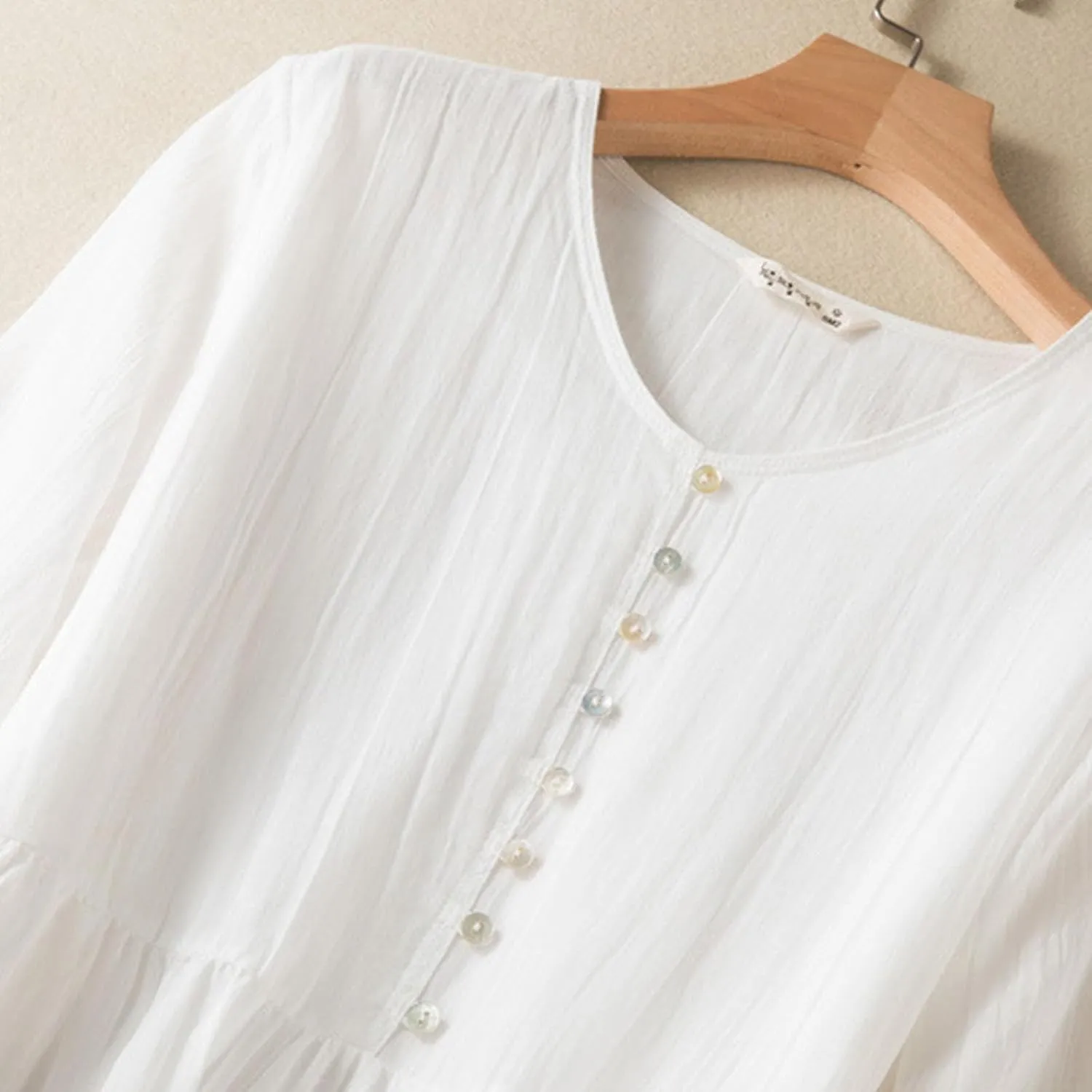 Women's Cotton Linen Dresses 2024 Summer Dressy Casual Half Sleeve Maxi Dresses Trendy Summer Vacation Outifts