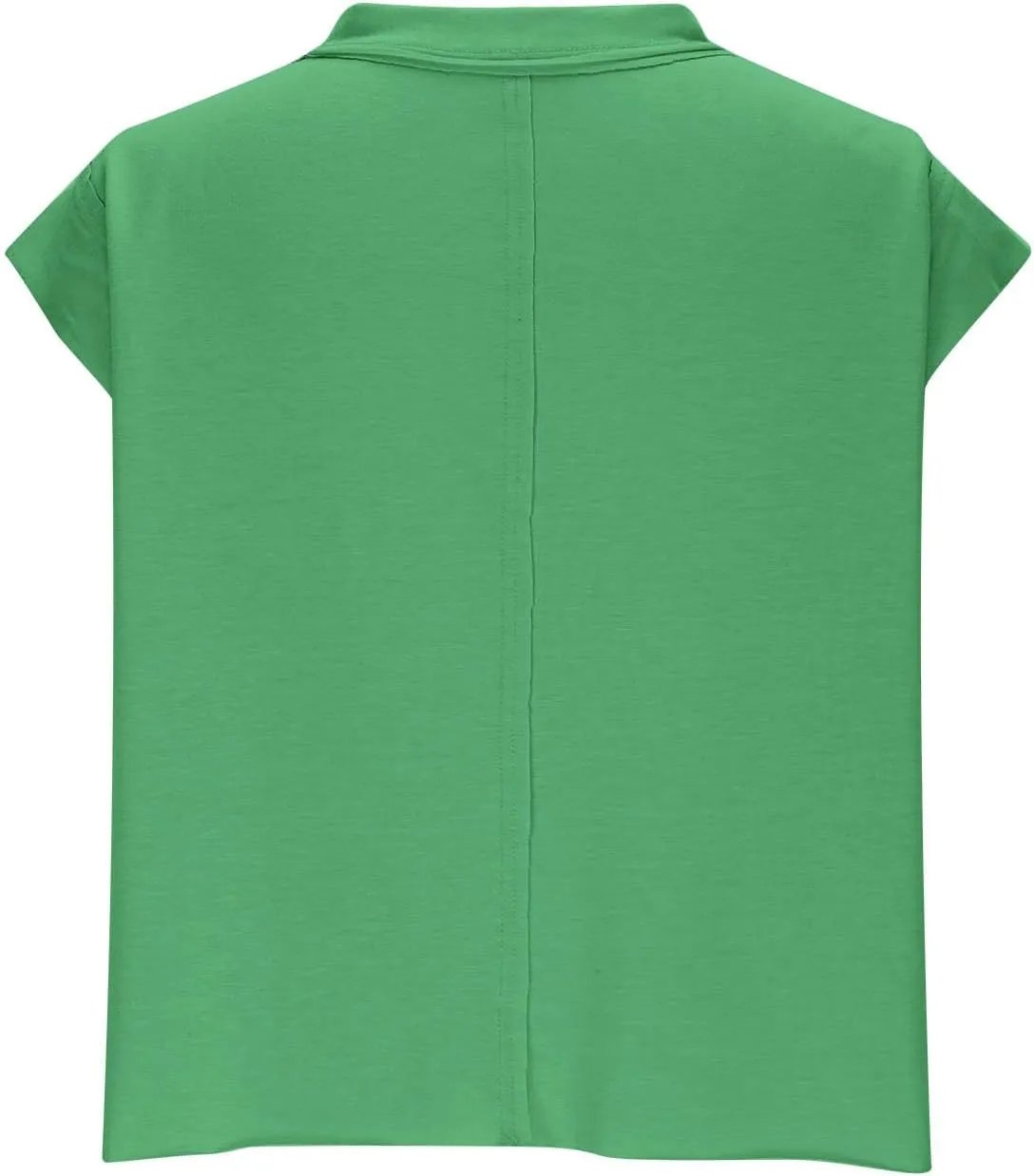 Womens Crew Neck Loose Crop Tank Tops Workout Casual Sleeveless T-Shirt Sexy Going Out Tops