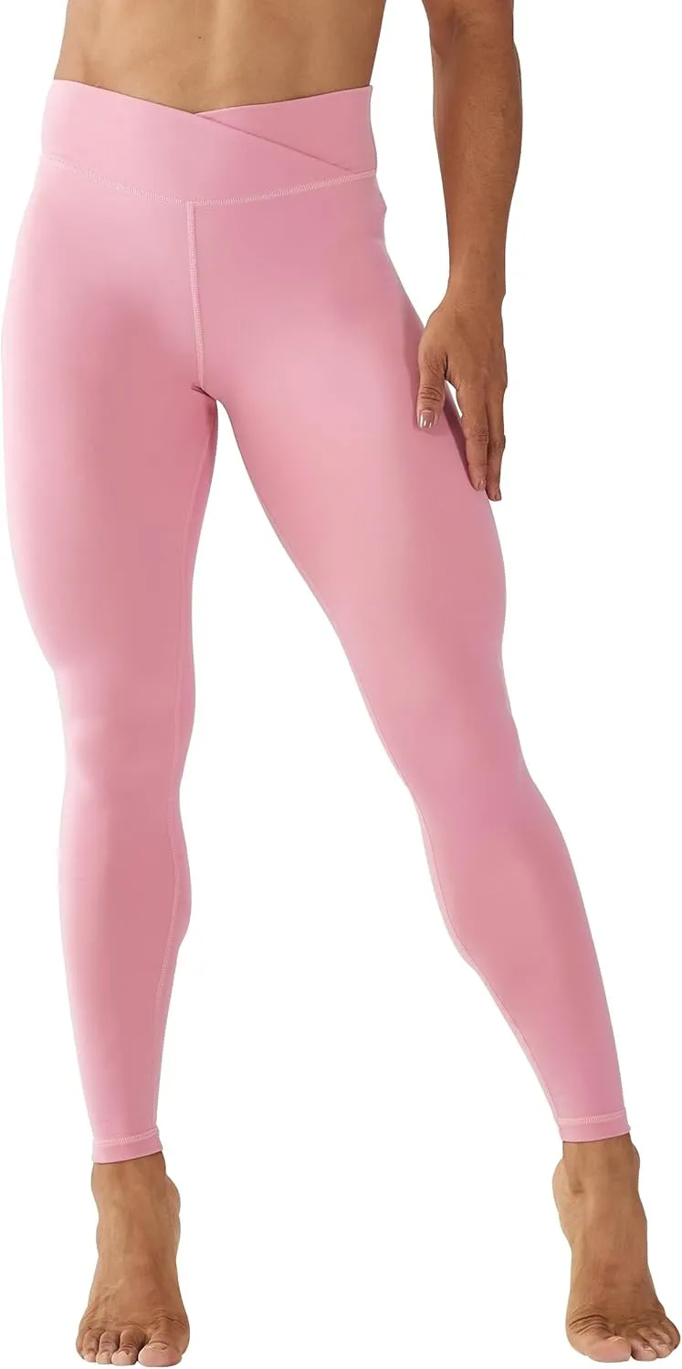 Womens Cross Waist Yoga Legging Gym Leggings Running Pants Workout Leggings for Women