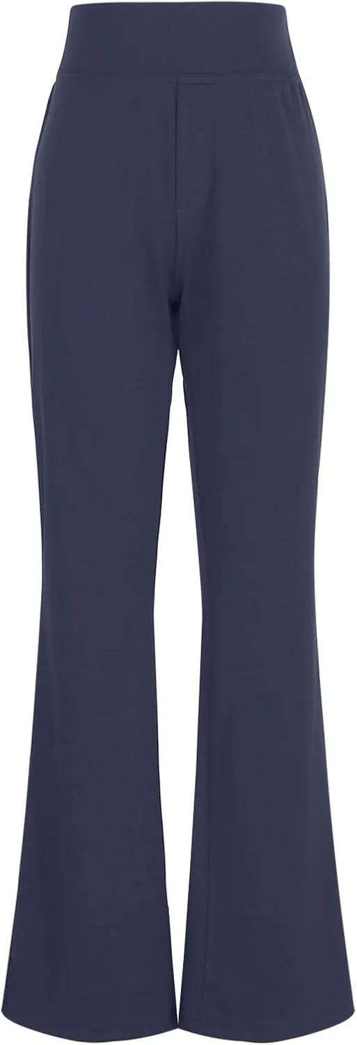 Womens Dress Pants 2025 Bootcut Business Casual Work Pants with Pockets High Waist Stretchy Trousers Slacks