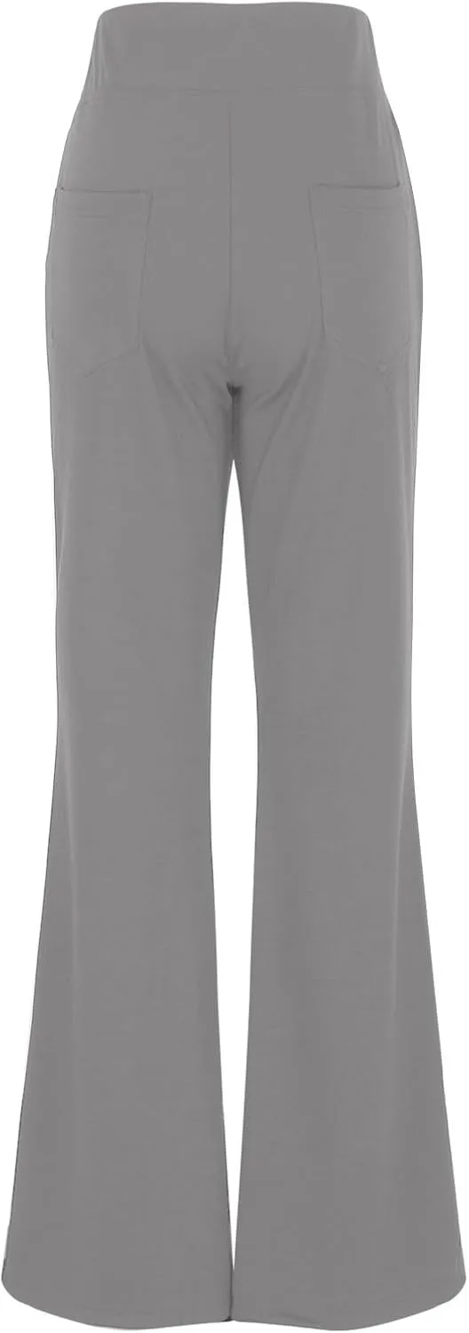 Womens Dress Pants 2025 Bootcut Business Casual Work Pants with Pockets High Waist Stretchy Trousers Slacks