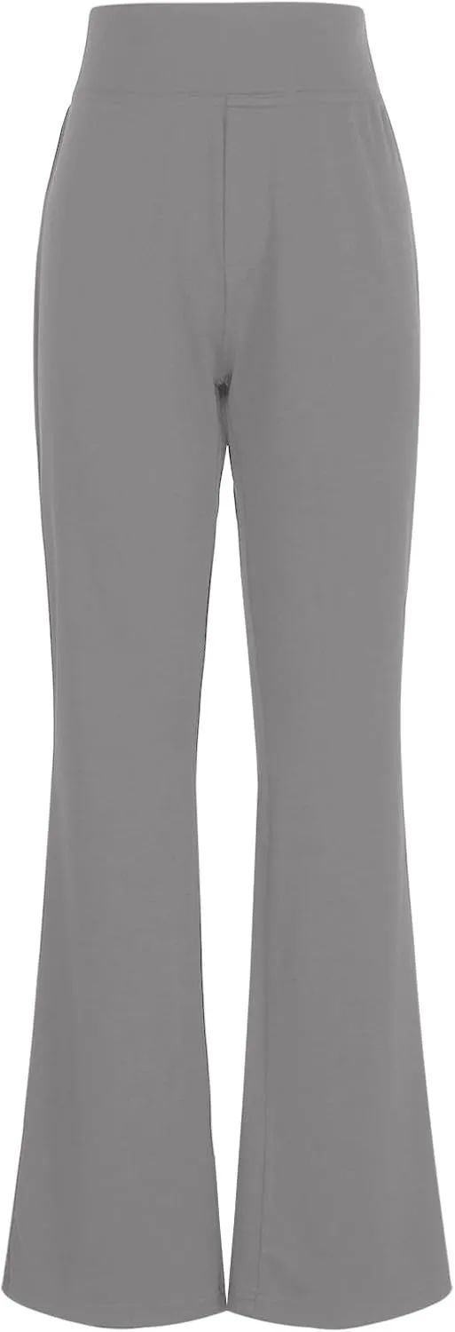Womens Dress Pants 2025 Bootcut Business Casual Work Pants with Pockets High Waist Stretchy Trousers Slacks