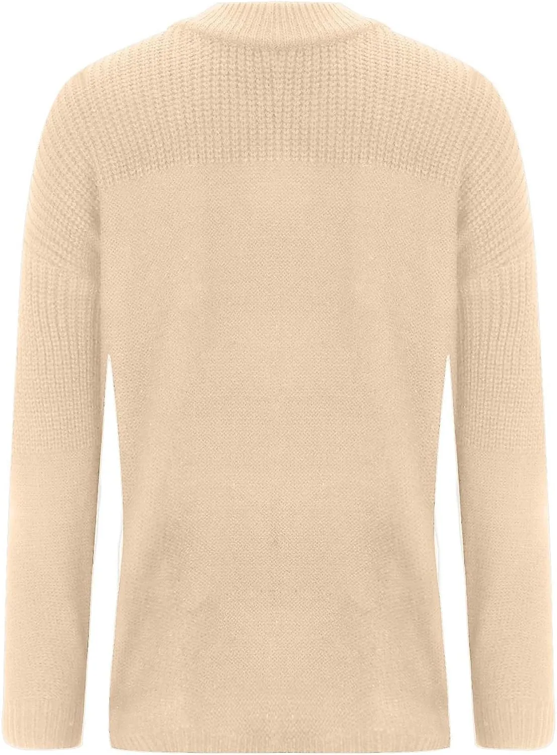 Women's Fashion Long Sleeve Striped Color Block Knitted Sweater 2024 Fall Casual Crew Neck Pullover Jumper Tops