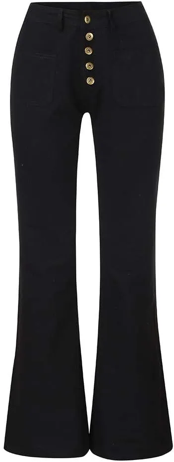 Women's High Waisted Jeans Waisted Trousers Jeans Lace Poket Denim Women's Jeans Casual Denim Pants Pants for Women