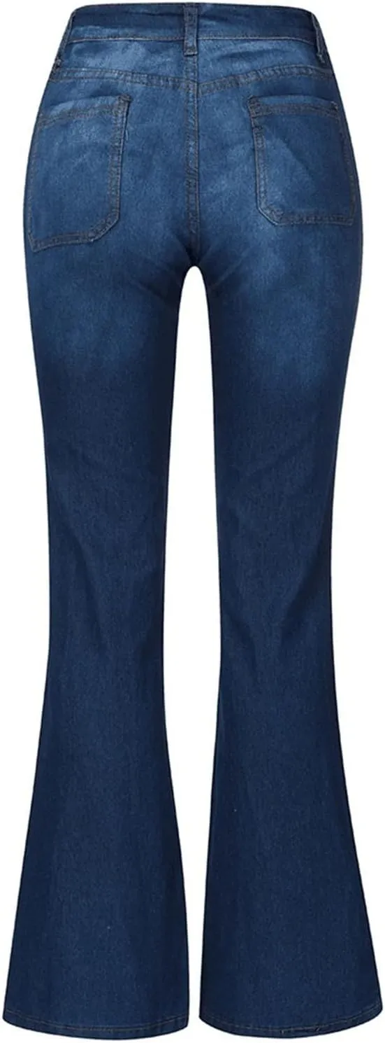 Womens Jeans Stretchy Jeans for Women Womens Pants High or Mid Waisted Jeans for Women Womens Wide Leg Pants