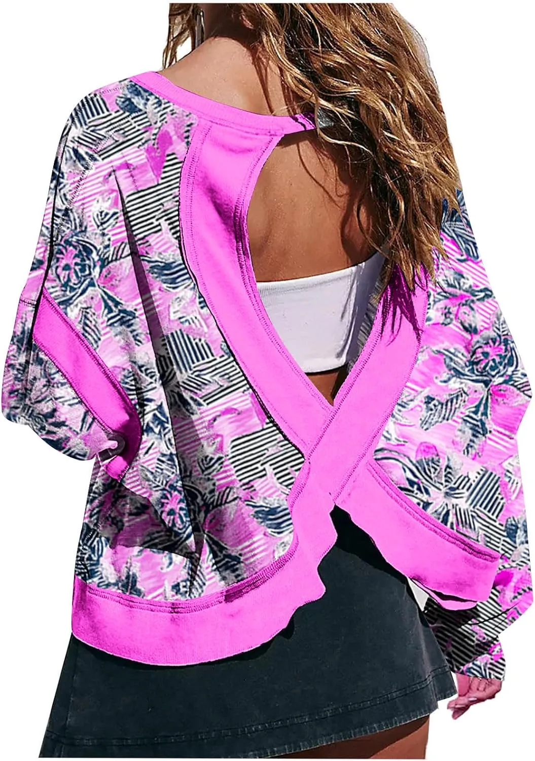 Womens Open Back Workout Tops Backless Long Sleeve Trendy Open Back Athletic Shirts Winter/Fall Outfits 2025