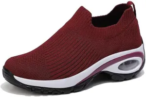 Women's Orthopedic Shoes Cloud Slide Shoes Plantar Fasciitis Shoes Air Cushioned Walking Shoes Road Walking Shoes Running Shoes Memory Foam Outdoor Casual Knit Shoes