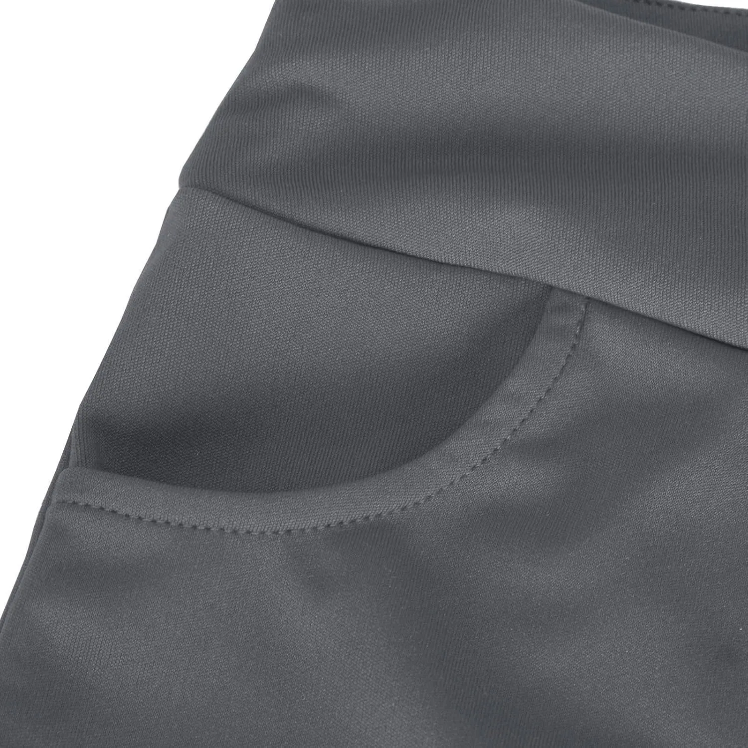 Womens Pants for Work High Waist Pull on Stretchy Trousers Dressy Yoga Pants Slacks Ladies Dress Pants with Pockets