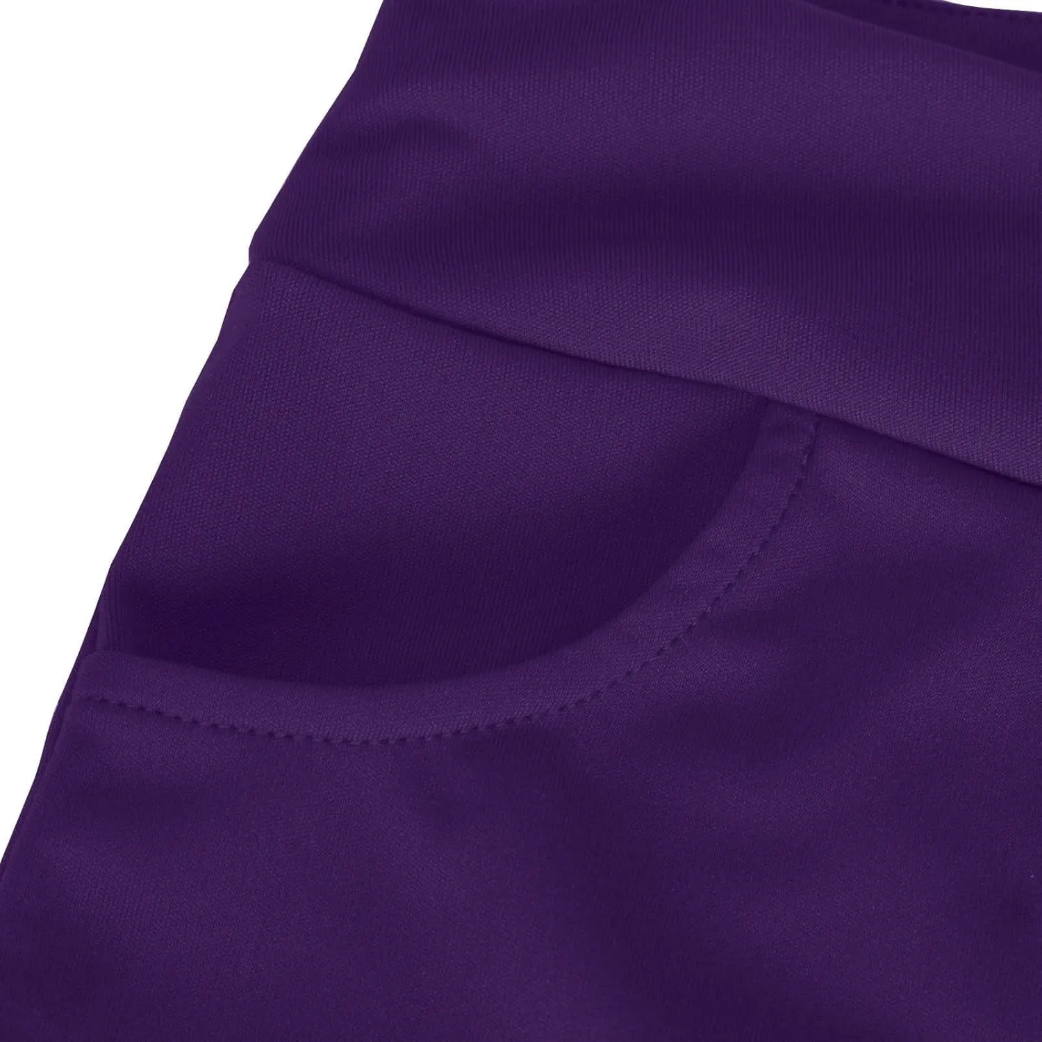 Womens Pants for Work High Waist Pull on Stretchy Trousers Dressy Yoga Pants Slacks Ladies Dress Pants with Pockets