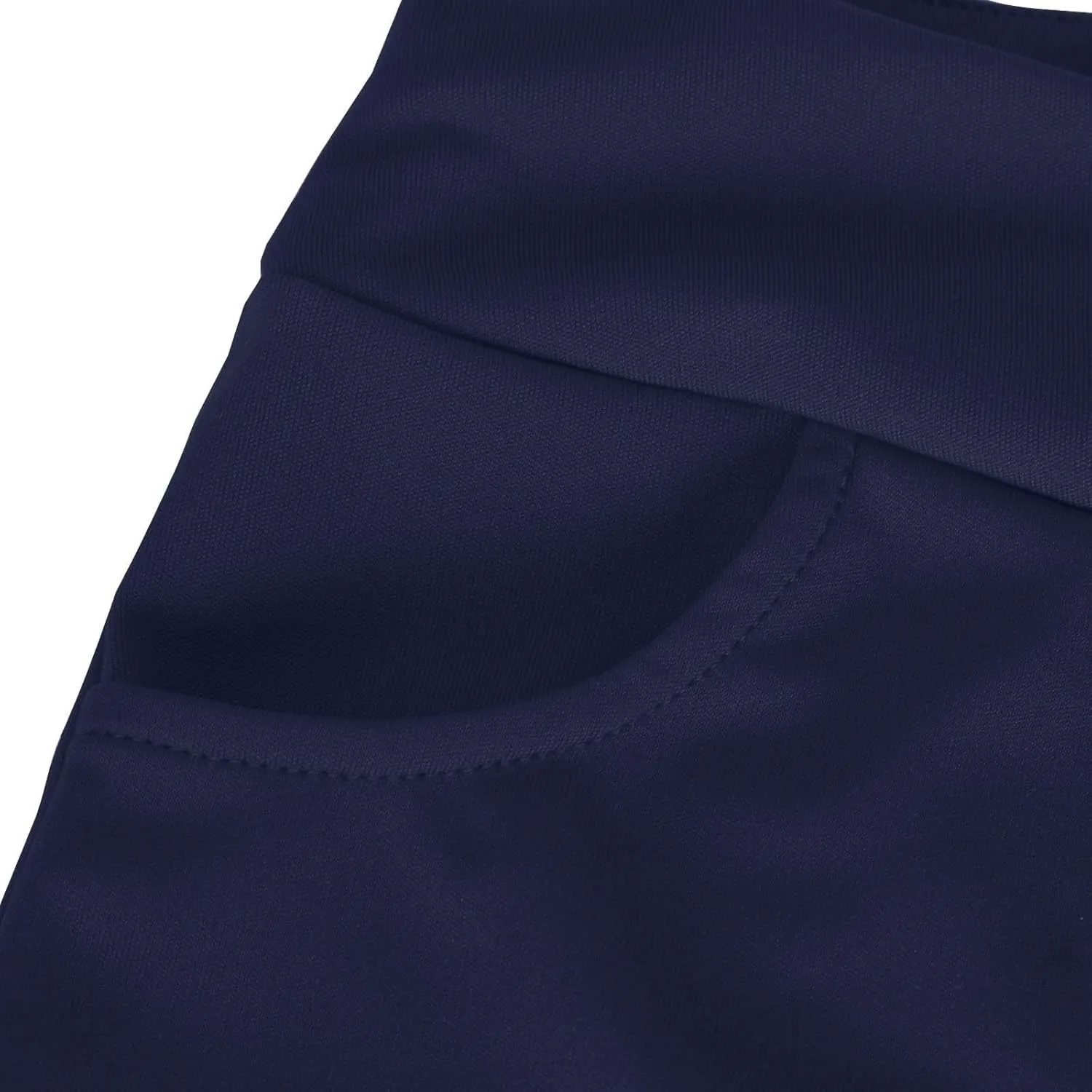 Womens Pants for Work High Waist Pull on Stretchy Trousers Dressy Yoga Pants Slacks Ladies Dress Pants with Pockets