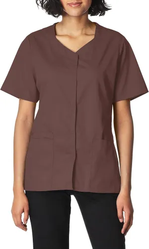 WonderWink Women's Wonderwork Short Sleeve Snap Jacket