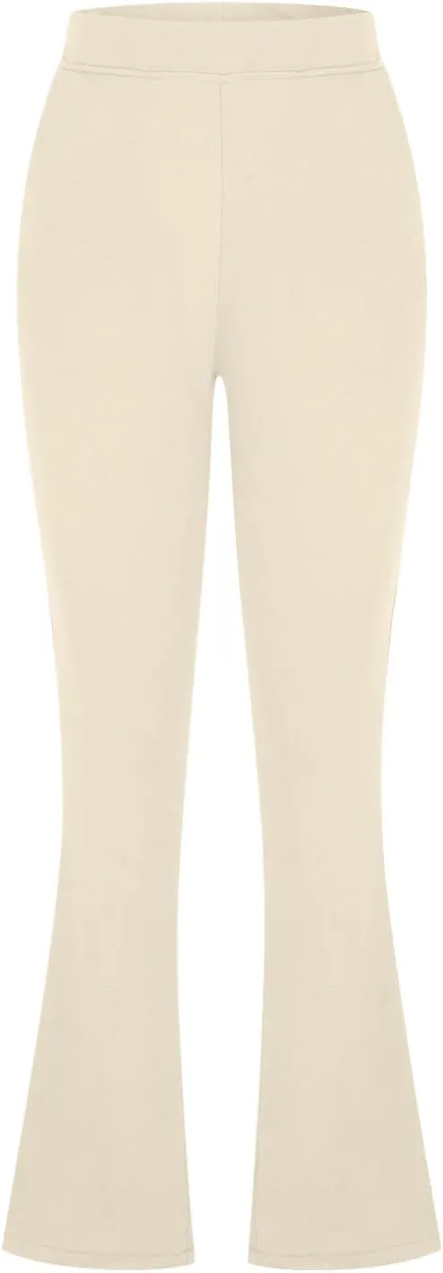 Work Pants for Women Stretch Flare High Waist Yoga Pant Dressy Soft Business Casual Slacks Comfy Office Trousers