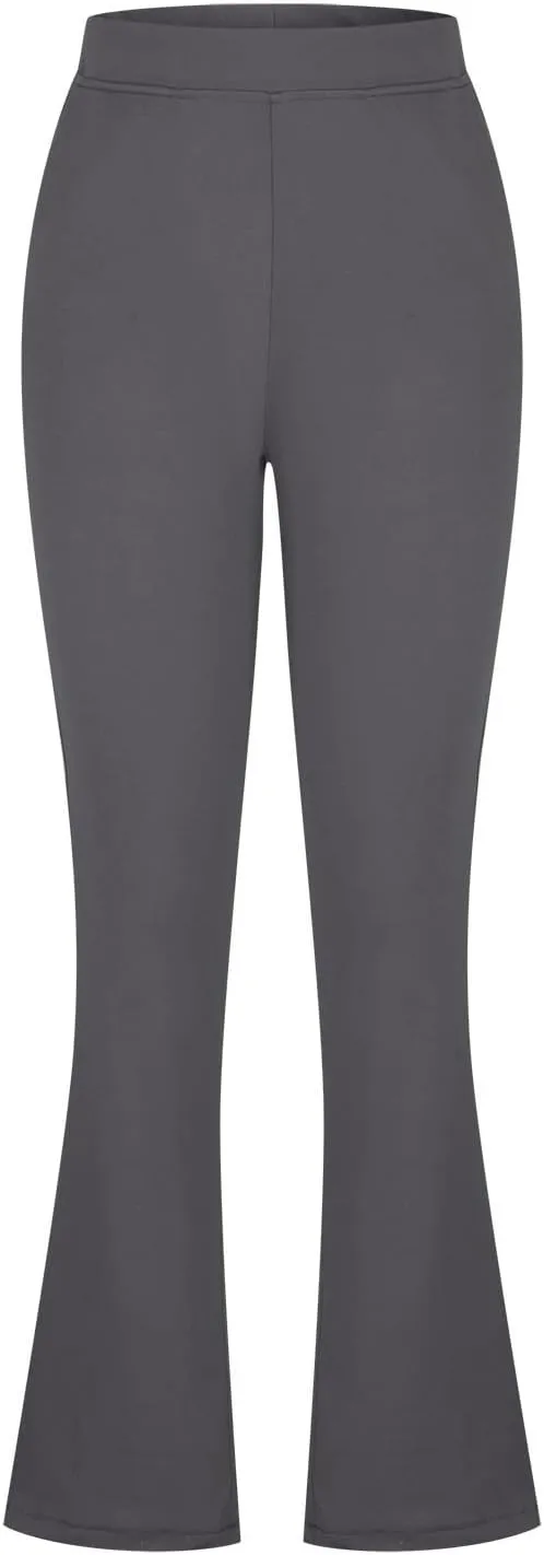 Work Slacks for Women 2025 Knit High Waist Office Dress Petite Yoga Pants Business Casual Pant Trousers Pantalones