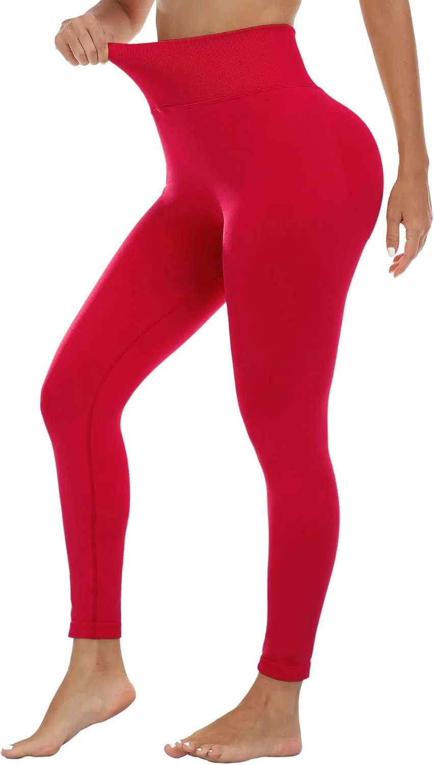 Workout Leggings for Women, Butt Lifting Gym Scrunch Butt Seamless Leggings