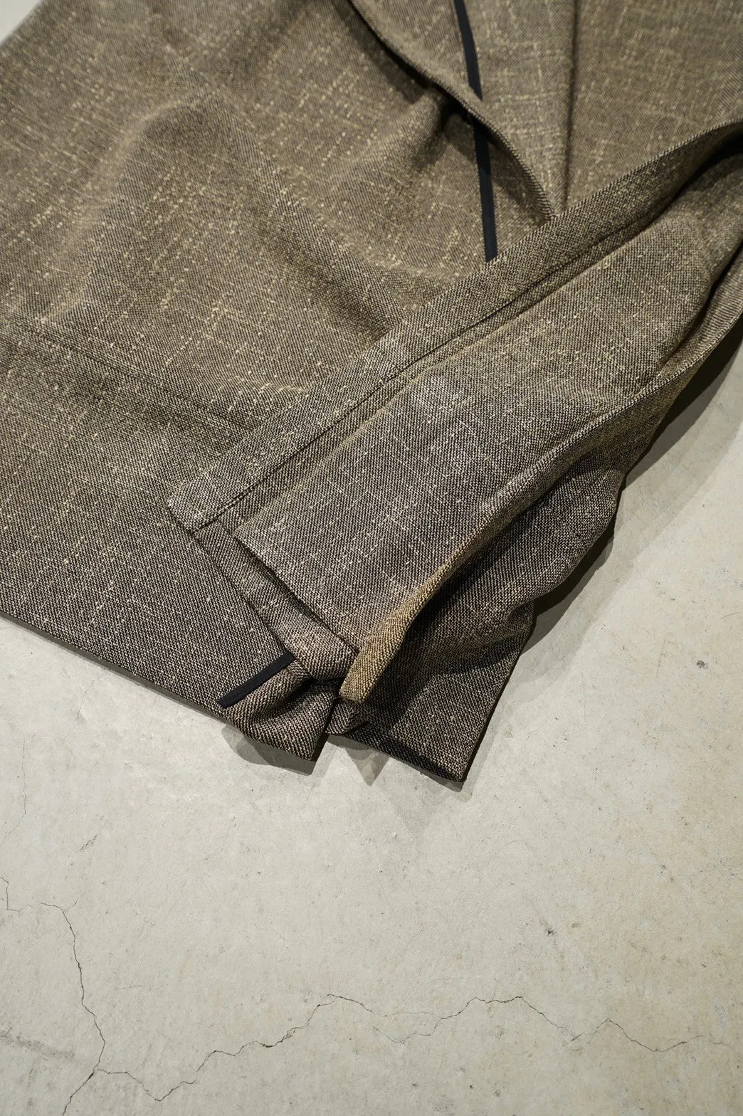 WRAPAROUND SKIRT (BK TWEED)