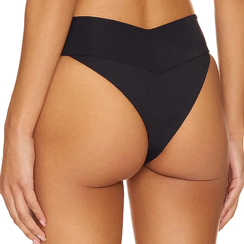 YELAIVP Women's Cheeky Bikini Bottom V Cut Bikini Swimsuit Bottoms High Cut Bathing Suit Swim Bottoms