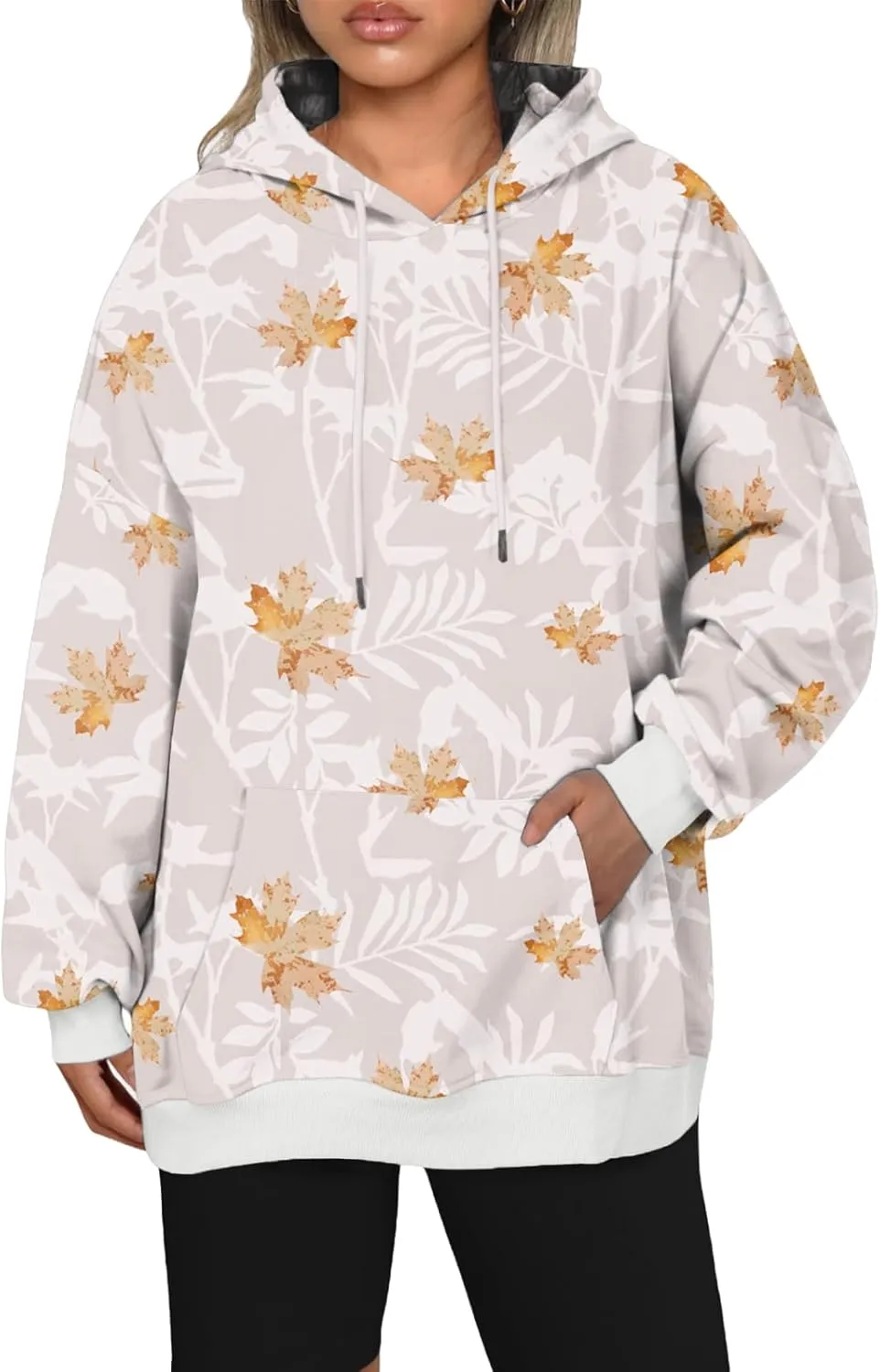 Zeagoo Womens Oversized Hoodies Fleece Sweatshirts Long Sleeve Pullover with Pocket 2024 Fall Winter Outfits Y2k Clothes